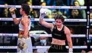 11 December 2021; Katie Taylor after her Undisputed Lightweight Championship bout against Firuza Sharipova at M&S Bank Arena in Liverpool, England. Photo by Stephen McCarthy/Sportsfile