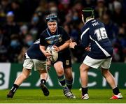 11 December 2021; Action from Portlaoise RFC against Navan RFC during the Bank of Ireland Half-Time Minis at the Heineken Champions Cup Pool A match between Leinster and Bath at Aviva Stadium in Dublin. Photo by Harry Murphy/Sportsfile