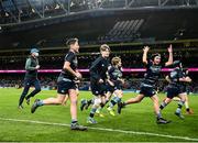 11 December 2021; Action from Portlaoise RFC against Navan RFC during the Bank of Ireland Half-Time Minis at the Heineken Champions Cup Pool A match between Leinster and Bath at Aviva Stadium in Dublin. Photo by Harry Murphy/Sportsfile