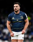 11 December 2021; Rónan Kelleher of Leinster during the Heineken Champions Cup Pool A match between Leinster and Bath at Aviva Stadium in Dublin. Photo by Harry Murphy/Sportsfile