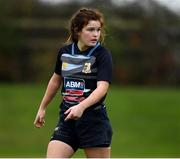 18 December 2021; Emma Brogan of Navan RFC during the Bank of Ireland Leinster Rugby U16 Girls' Plate Final match between Navan RFC and Enniscorthy RFC at Carlow IT in Carlow. Photo by Matt Browne/Sportsfile