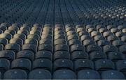 18 December 2021; A general view of Croke Park featuring seats in the Cusack Stand before the AIB Leinster GAA Football Senior Club Championship Semi-Final match between Shelmaliers and Naas at Croke Park in Dublin. Photo by Ray McManus/Sportsfile