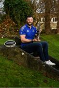 11 January 2022; Ireland and Leinster Centre, Robbie Henshaw, who today has been named Guinness Rugby Writers of Ireland Men’s Player of The Year after countless stand-out performances for the British and Irish Lions, Ireland and Leinster during the 2020/2021 season. Henshaw was a key player on the Lions tour of South Africa, starting all three tests against the Springboks over the summer and was a consistent contributor to the successes of both Irish and Leinster rugby over the season. Photo by Harry Murphy/Sportsfile