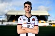 1 February 2022; Dundalk's new loan signing Steven Bradley is unveiled at Oriel Park in Dundalk, Louth. Photo by Ben McShane/Sportsfile