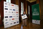 4 February 2022; Nicole Turner during the Paralympics Ireland Tokyo 2020 Awards at Dublin Castle in Dublin. Photo by David Fitzgerald/Sportsfile