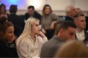 4 February 2022; Orla Comerford during the Paralympics Ireland Tokyo 2020 Awards at Dublin Castle in Dublin. Photo by David Fitzgerald/Sportsfile