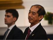 4 February 2022; Japanese Ambassador to Ireland Mitsuru Kitano during the Paralympics Ireland Tokyo 2020 Awards at Dublin Castle in Dublin. Photo by David Fitzgerald/Sportsfile