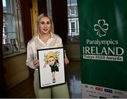 4 February 2022; Orla Comerford during the Paralympics Ireland Tokyo 2020 Awards at Dublin Castle in Dublin. Photo by David Fitzgerald/Sportsfile