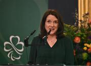 4 February 2022; Paralympics Ireland CEO Miriam Malone during the Paralympics Ireland Tokyo 2020 Awards at Dublin Castle in Dublin. Photo by David Fitzgerald/Sportsfile