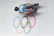 7 February 2022: Elsa Desmond of Ireland during the Women's Luge event on day three of the Beijing 2022 Winter Olympic Games at Sliding Park in Yanqing, China. Photo by Ramsey Cardy/Sportsfile