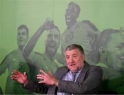 7 February 2022; FAI vice president Paul Cooke during the official launch of the FAI Strategy 2022-2025 at HBV Studios in Dublin. Photo by Stephen McCarthy/Sportsfile