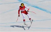 10 February 2022; Johannes Strolz of Austria during the Men's Alpine Combined Downhill event on day six of the Beijing 2022 Winter Olympic Games at National Alpine Skiing Centre in Yanqing, China. Photo by Ramsey Cardy/Sportsfile