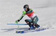 10 February 2022; Jack Gower of Ireland during the Men's Alpine Combined Slalom event on day six of the Beijing 2022 Winter Olympic Games at National Alpine Skiing Centre in Yanqing, China. Photo by Ramsey Cardy/Sportsfile