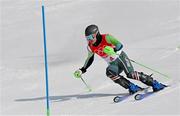 10 February 2022; Jack Gower of Ireland during the Men's Alpine Combined Slalom event on day six of the Beijing 2022 Winter Olympic Games at National Alpine Skiing Centre in Yanqing, China. Photo by Ramsey Cardy/Sportsfile