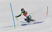 10 February 2022; Jack Gower of Ireland during the Men's Alpine Combined Slalom event on day six of the Beijing 2022 Winter Olympic Games at National Alpine Skiing Centre in Yanqing, China. Photo by Ramsey Cardy/Sportsfile