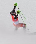 10 February 2022; James Crawford of Canada after the Men's Alpine Combined Slalom event on day six of the Beijing 2022 Winter Olympic Games at National Alpine Skiing Centre in Yanqing, China. Photo by Ramsey Cardy/Sportsfile