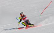 10 February 2022; Aleksander Aamodt Kilde of Norway during the Men's Alpine Combined Slalom event on day six of the Beijing 2022 Winter Olympic Games at National Alpine Skiing Centre in Yanqing, China. Photo by Ramsey Cardy/Sportsfile