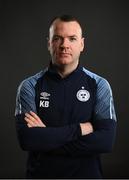 8 February 2022; Physiotherapist Keith Browne during a Shelbourne FC squad portrait session at AUL Complex in Clonsaugh, Dublin. Photo by Stephen McCarthy/Sportsfile