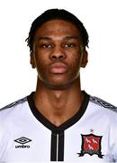 10 February 2022; Mayowa Animasahun during a Dundalk FC squad portrait session at Oriel Park in Dundalk, Louth. Photo by Ben McShane/Sportsfile