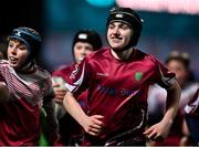 11 February 2022; Action from the Bank of Ireland Half-Time Minis match between Portarlington FC and Birr RFC at half-time of the United Rugby Championship match between Leinster and Edinburgh at the RDS Arena in Dublin. Photo by Sam Barnes/Sportsfile