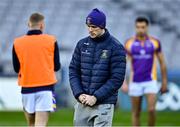 12 February 2022; Injured Kilmacud Crokes player Paul Mannion before the AIB GAA Football All-Ireland Senior Club Championship Final match between Kilcoo, Down, and Kilmacud Crokes, Dublin, at Croke Park in Dublin. Photo by Piaras Ó Mídheach/Sportsfile