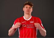 10 February 2022; Nando Pijnaker during a Sligo Rovers squad portrait session at The Showgrounds in Sligo. Photo by Sam Barnes/Sportsfile