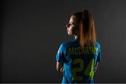 13 February 2022; Chloe McCarthy during a DLR Waves squad portraits session at the UCD Bowl in Belfield, Dublin. Photo by Stephen McCarthy/Sportsfile