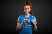 13 February 2022; Robyn Bolger during a DLR Waves squad portraits session at the UCD Bowl in Belfield, Dublin. Photo by Stephen McCarthy/Sportsfile