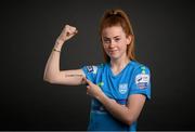 13 February 2022; Robyn Bolger during a DLR Waves squad portraits session at the UCD Bowl in Belfield, Dublin. Photo by Stephen McCarthy/Sportsfile