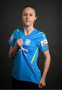 13 February 2022; Lovisa Lindquist during a DLR Waves squad portraits session at the UCD Bowl in Belfield, Dublin. Photo by Stephen McCarthy/Sportsfile