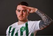 15 February 2022; Dean Casey during the Bray Wanderers FC squad portraits session at The Royal Hotel in Bray, Wicklow. Photo by Sam Barnes/Sportsfile