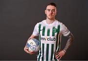 15 February 2022; Dean Casey during the Bray Wanderers FC squad portraits session at The Royal Hotel in Bray, Wicklow. Photo by Sam Barnes/Sportsfile