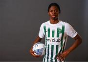 15 February 2022; Ugo Annynzekwue during the Bray Wanderers FC squad portraits session at The Royal Hotel in Bray, Wicklow. Photo by Sam Barnes/Sportsfile