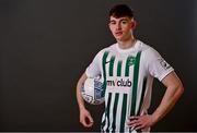 15 February 2022; Enda Douglas during the Bray Wanderers FC squad portraits session at The Royal Hotel in Bray, Wicklow. Photo by Sam Barnes/Sportsfile