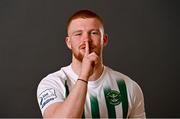 15 February 2022; Darragh Lynch during the Bray Wanderers FC squad portraits session at The Royal Hotel in Bray, Wicklow. Photo by Sam Barnes/Sportsfile