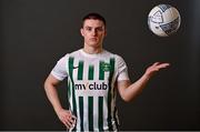 15 February 2022; Zak O'Neill during the Bray Wanderers FC squad portraits session at The Royal Hotel in Bray, Wicklow. Photo by Sam Barnes/Sportsfile