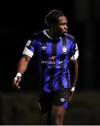 18 February 2022; Thomas Oluwa of Athlone Town during the SSE Airtricity League First Division match between Athlone Town and Waterford at Athlone Town Stadium in Westmeath. Photo by Michael P Ryan/Sportsfile