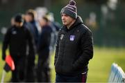 19 February 2022; NUI Galway manager Jeff Lynskey during the Electric Ireland HE GAA Fitzgibbon Cup Final match between NUI Galway and University of Limerick at IT Carlow in Carlow. Photo by Matt Browne/Sportsfile