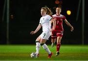 19 February 2022; Amber Barrett of Republic of Ireland during the Pinatar Cup Semi-Final match between Republic of Ireland and Russia at La Manga in Murcia, Spain. Photo by Manuel Queimadelos/Sportsfile