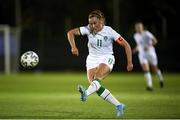 19 February 2022; Katie McCabe of Republic of Ireland during the Pinatar Cup Semi-Final match between Republic of Ireland and Russia at La Manga in Murcia, Spain. Photo by Manuel Queimadelos/Sportsfile