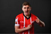 21 February 2022; Ronan Boyce during a Derry City squad portrait session at Ryan McBride Brandywell Stadium in Derry. Photo by Sam Barnes/Sportsfile