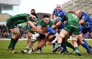 26 February 2022; Damian Willemse of DHL Stormers scores his side's second try during the United Rugby Championship match between Connacht and DHL Stormers at The Sportsground in Galway. Photo by Harry Murphy/Sportsfile