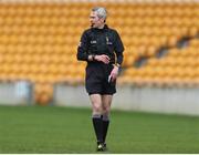 26 February 2022; Referee Fergal Kelly during the Allianz Football League Division 2 match between Offaly and Meath at Bord na Mona O'Connor Park in Tullamore, Offaly. Photo by Michael P Ryan/Sportsfile