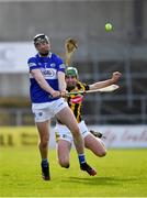 27 February 2022; Paddy Purcell of Laois is tackled by Alan Murphy of Kilkenny during the Allianz Hurling League Division 1 Group B match between Kilkenny and Laois at UPMC Nowlan Park in Kilkenny. Photo by Ray McManus/Sportsfile