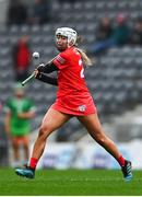 26 February 2022; Emma Flannagan of Cork during the Littlewoods Ireland Camogie League Division 1 Round 2 match between Cork and Limerick at Páirc Ui Chaoimh in Cork. Photo by Eóin Noonan/Sportsfile