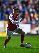 25 February 2022; Darragh Burns of St Patrick's Athletic during the SSE Airtricity League Premier Division match between St Patrick's Athletic and Sligo Rovers at Richmond Park in Dublin. Photo by Eóin Noonan/Sportsfile