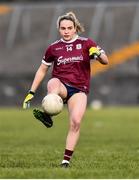 27 February 2022; Andrea Trill of Galway during the Lidl Ladies Football National League Division 1 match between Galway and Mayo at Tuam Stadium in Galway. Photo by Ben McShane/Sportsfile