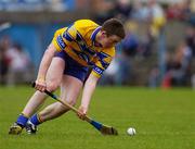 11 April 2004; Diarmuid McMahon, Clare. Allianz Hurling League 2004, Division 1, Group 1, Clare v Tipperary, Cusack Park, Ennis, Co. Clare. Picture credit; Ray McManus / SPORTSFILE *EDI*