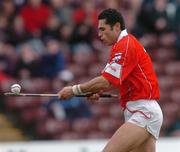 11 April 2004; Sean Og O hAilpin, Cork. Allianz Hurling League 2004, Division 1, Group 1, Galway v Cork, Pearse Stadium, Galway. Picture credit; David Maher / SPORTSFILE *EDI*