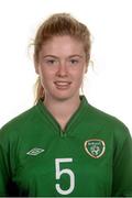 1 August 2013; Lauren Kealy, Republic of Ireland. Republic of Ireland Women's U17 Squad Headshots, Johnstown House Hotel, Enfield, Co. Meath. Picture credit: Brian Lawless / SPORTSFILE